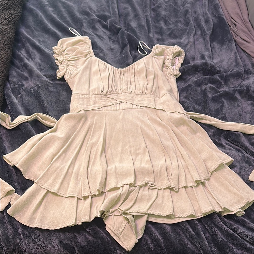 Altar'd State Ruffled Romper